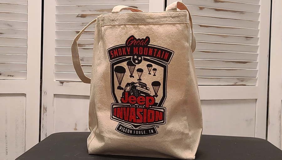 InvasionToteBag_resized Great Smoky Mountain Jeep Club Invasion Tote