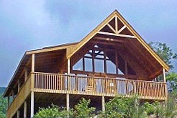 Fireside Chalet & Rental Cabins - Front View